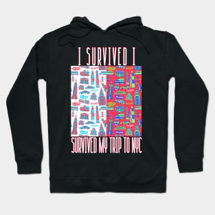 survived my trip to nyc Hoodie